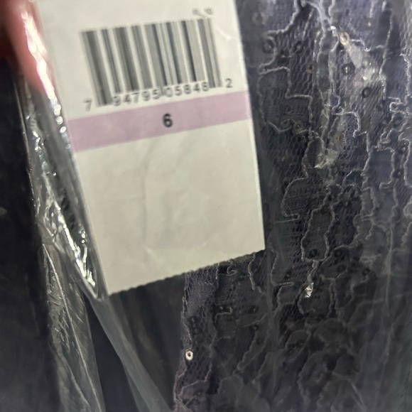 SLNY Lavender Sequin Midi Dress - Picture 7 of 10